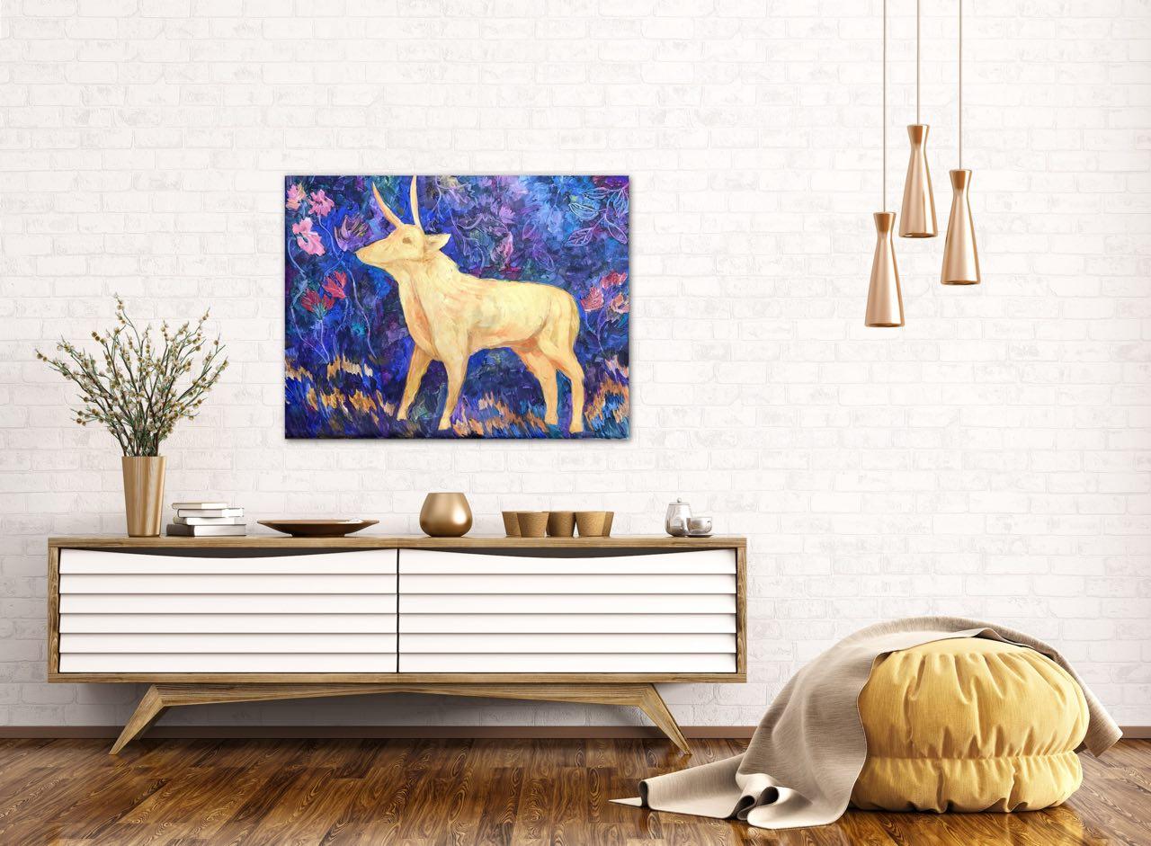 Goldener Stier, Myths Serie von Tetiana Pchelnykova im Angebot 6