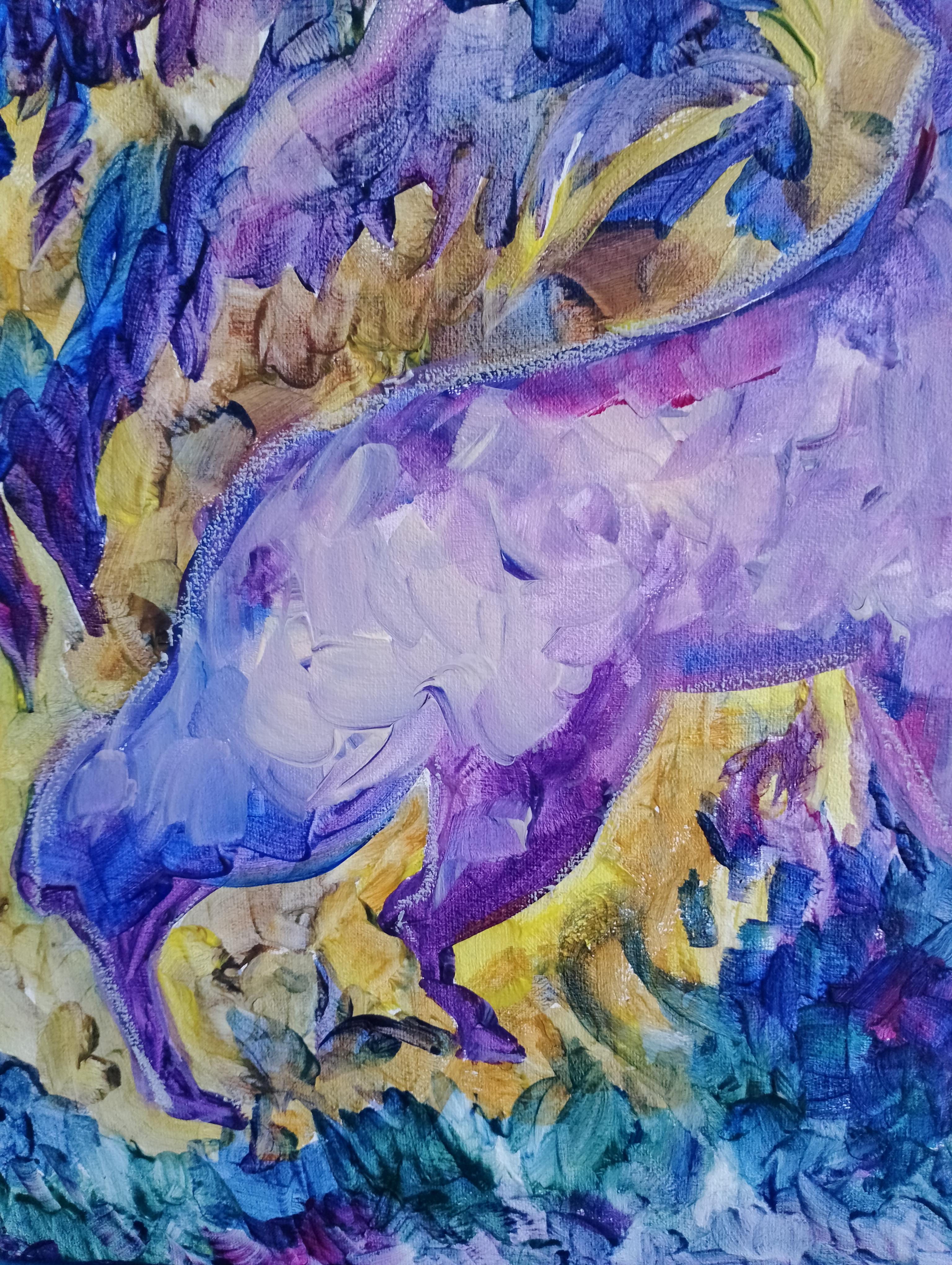 Guardians of the Primord , Myths Series original painting by Tetiana Pchelnykova For Sale 8