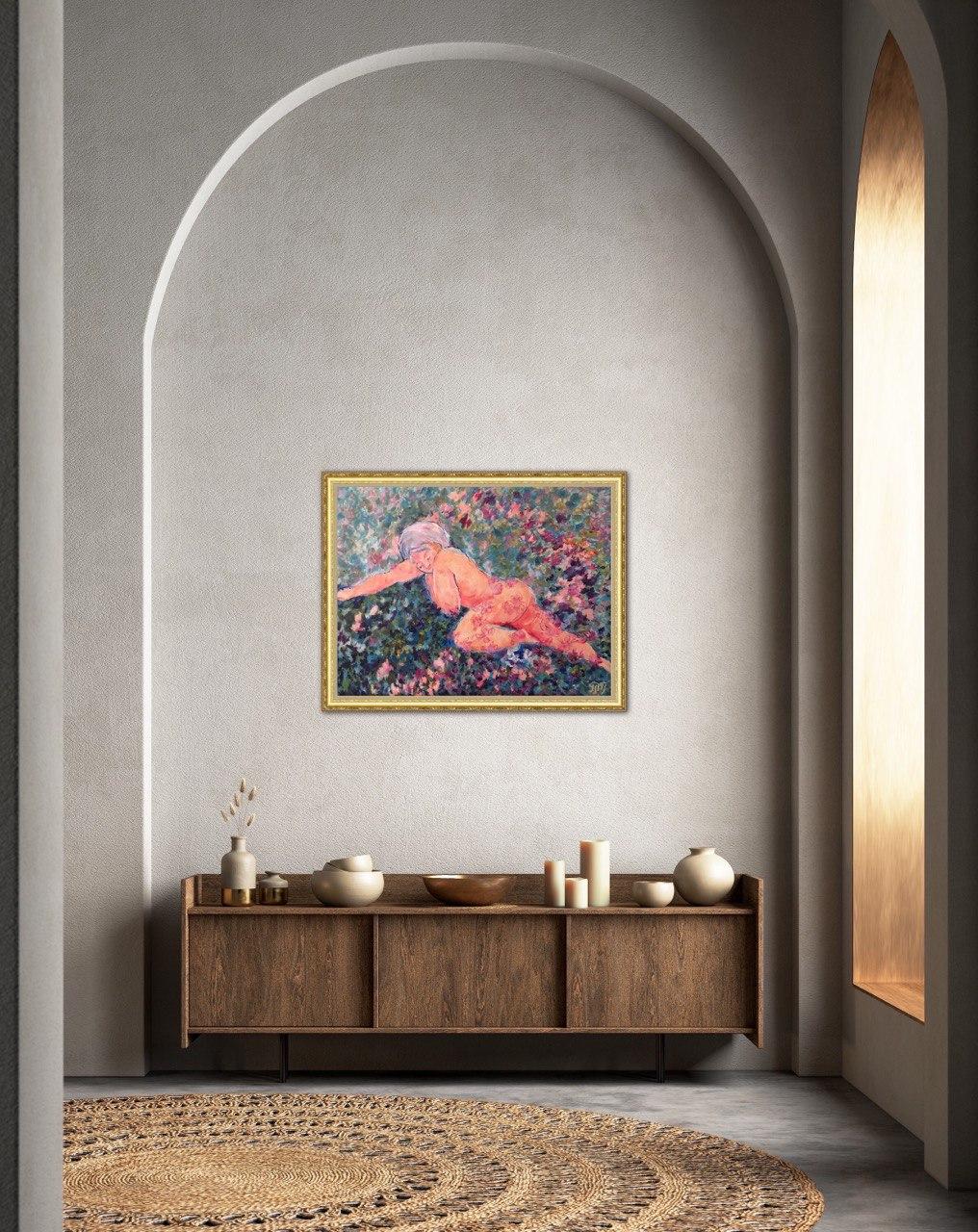 Lullaby in Bloom: Serie „Gardens of Resilience“, Serie  Kunst von Tetiana Pchelnykova im Angebot 9