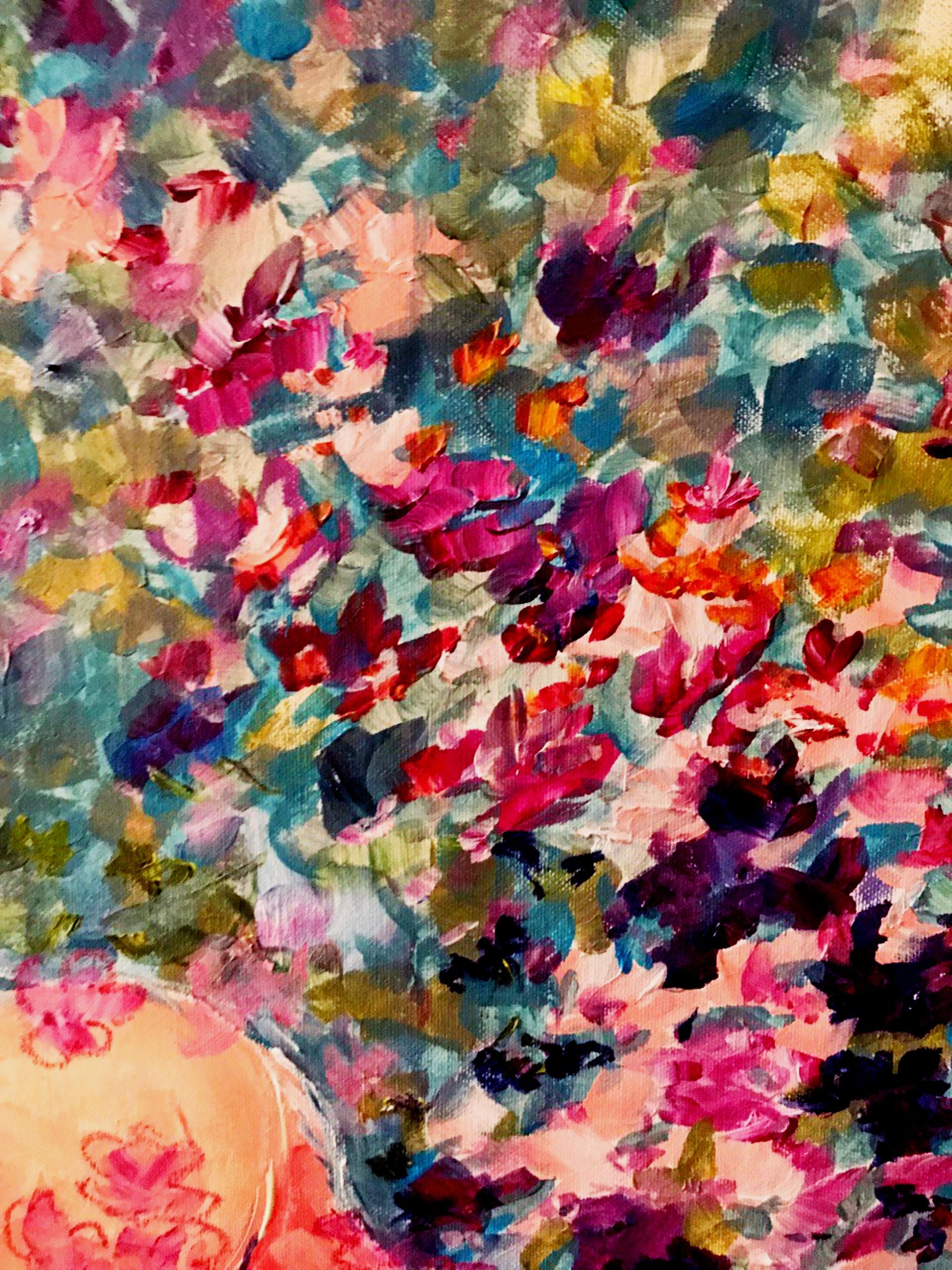 Lullaby in Bloom: Serie „Gardens of Resilience“, Serie  Kunst von Tetiana Pchelnykova im Angebot 16