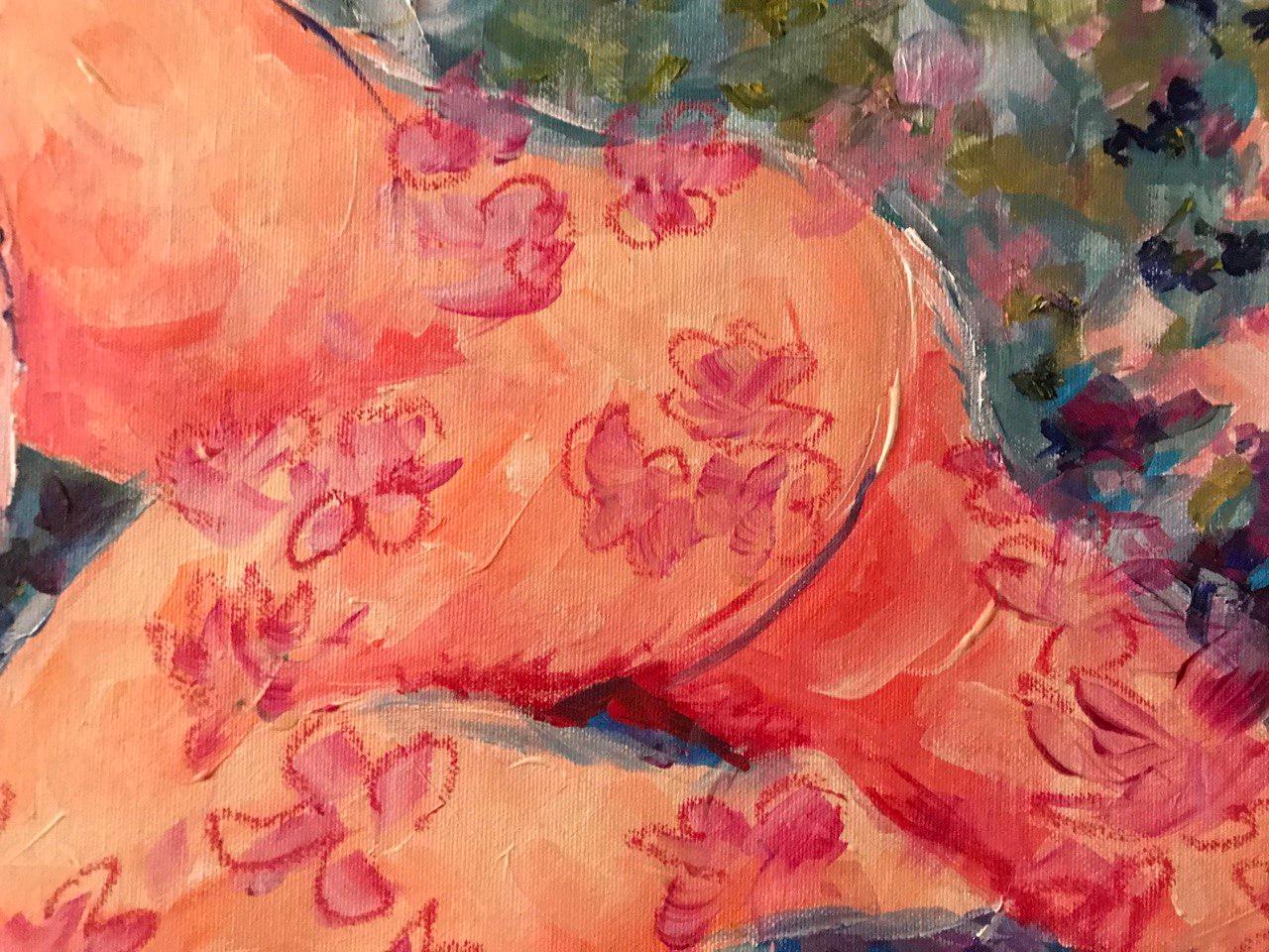 Lullaby in Bloom: Serie „Gardens of Resilience“, Serie  Kunst von Tetiana Pchelnykova im Angebot 2