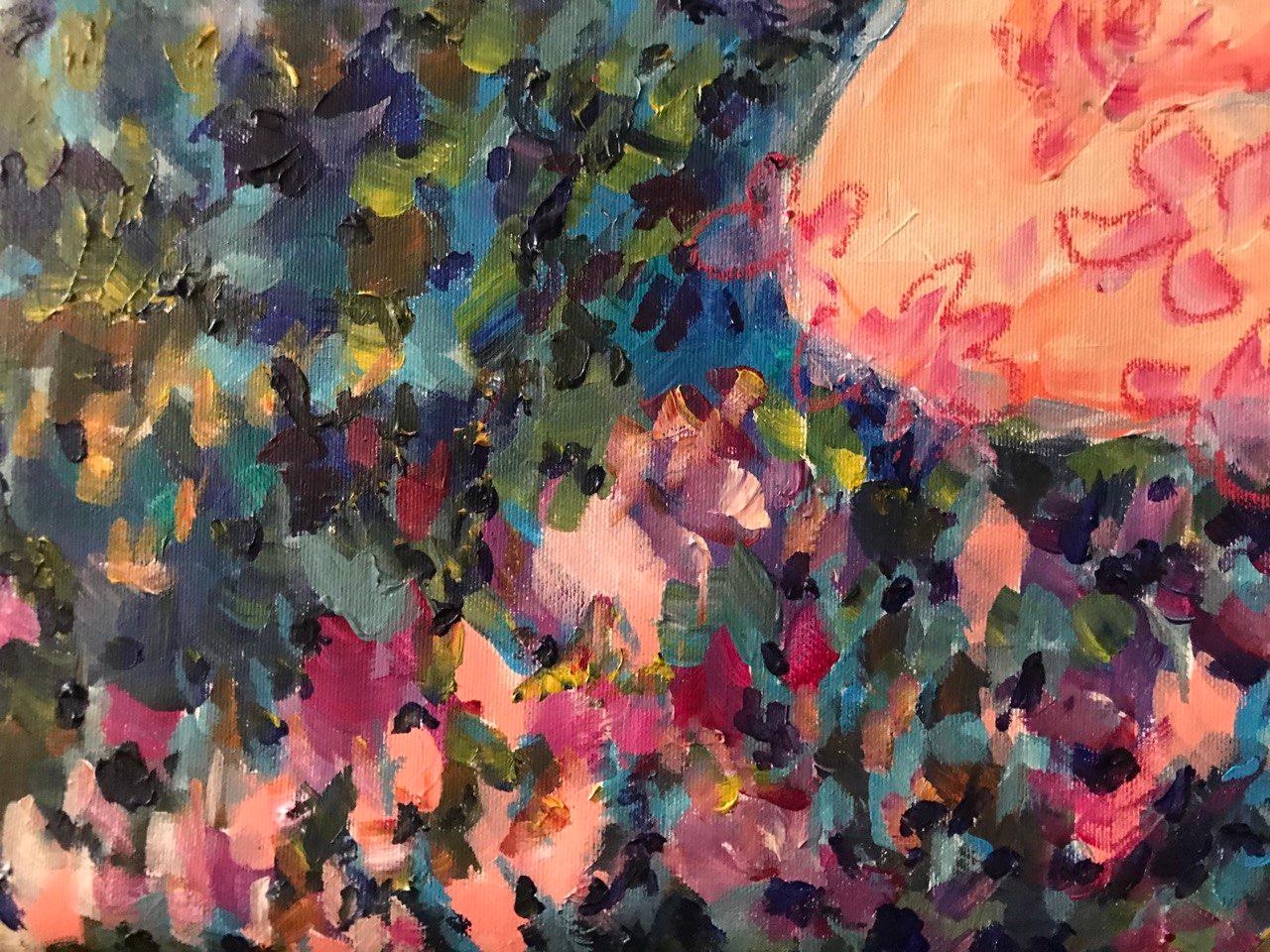 Lullaby in Bloom: Serie „Gardens of Resilience“, Serie  Kunst von Tetiana Pchelnykova im Angebot 4