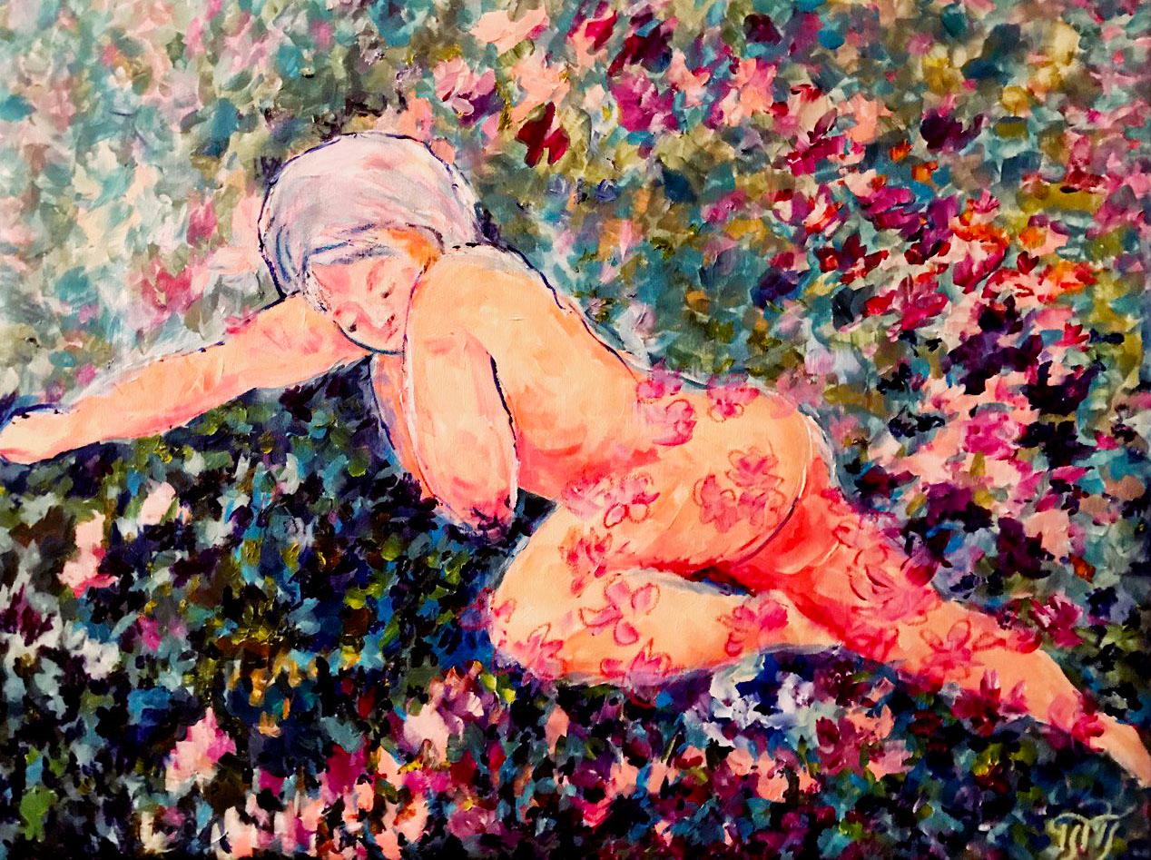 Lullaby in Bloom: Serie „Gardens of Resilience“, Serie  Kunst von Tetiana Pchelnykova