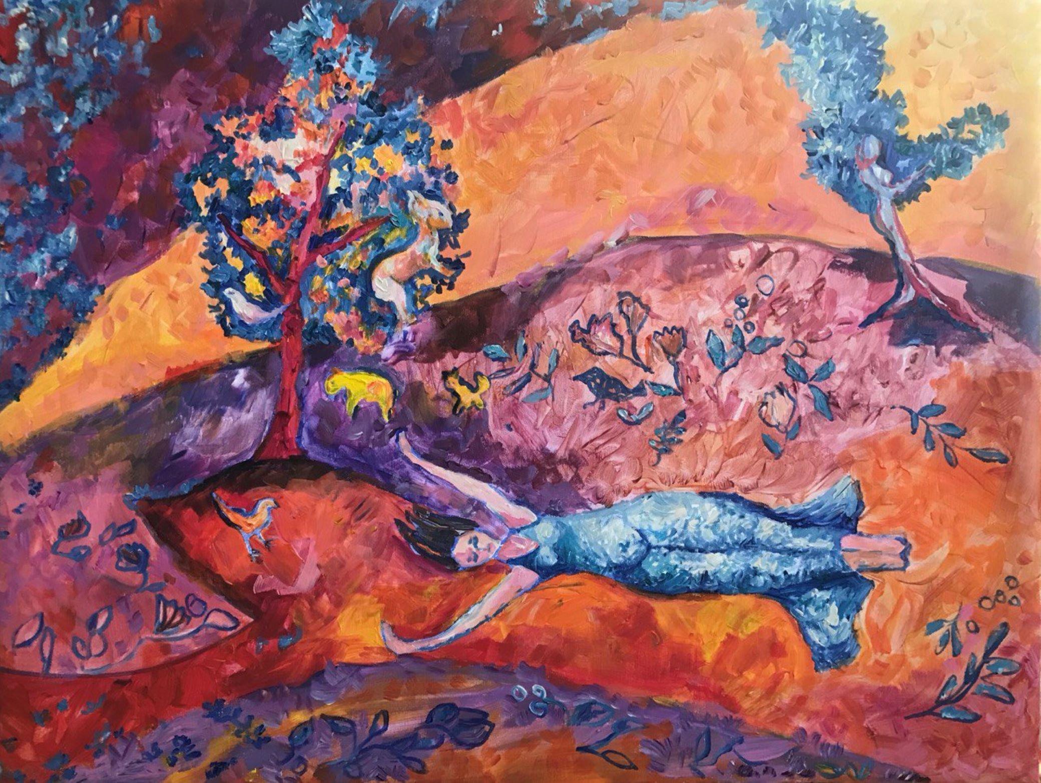 Vivo exactamente en un periodo así: jardín de verano, escuchándome a mí misma. Es entonces cuando el dolor que todos experimentamos hoy y las preocupaciones se suavizan gradualmente. El sol sale a las cinco, una taza de café, el piar de los pájaros.