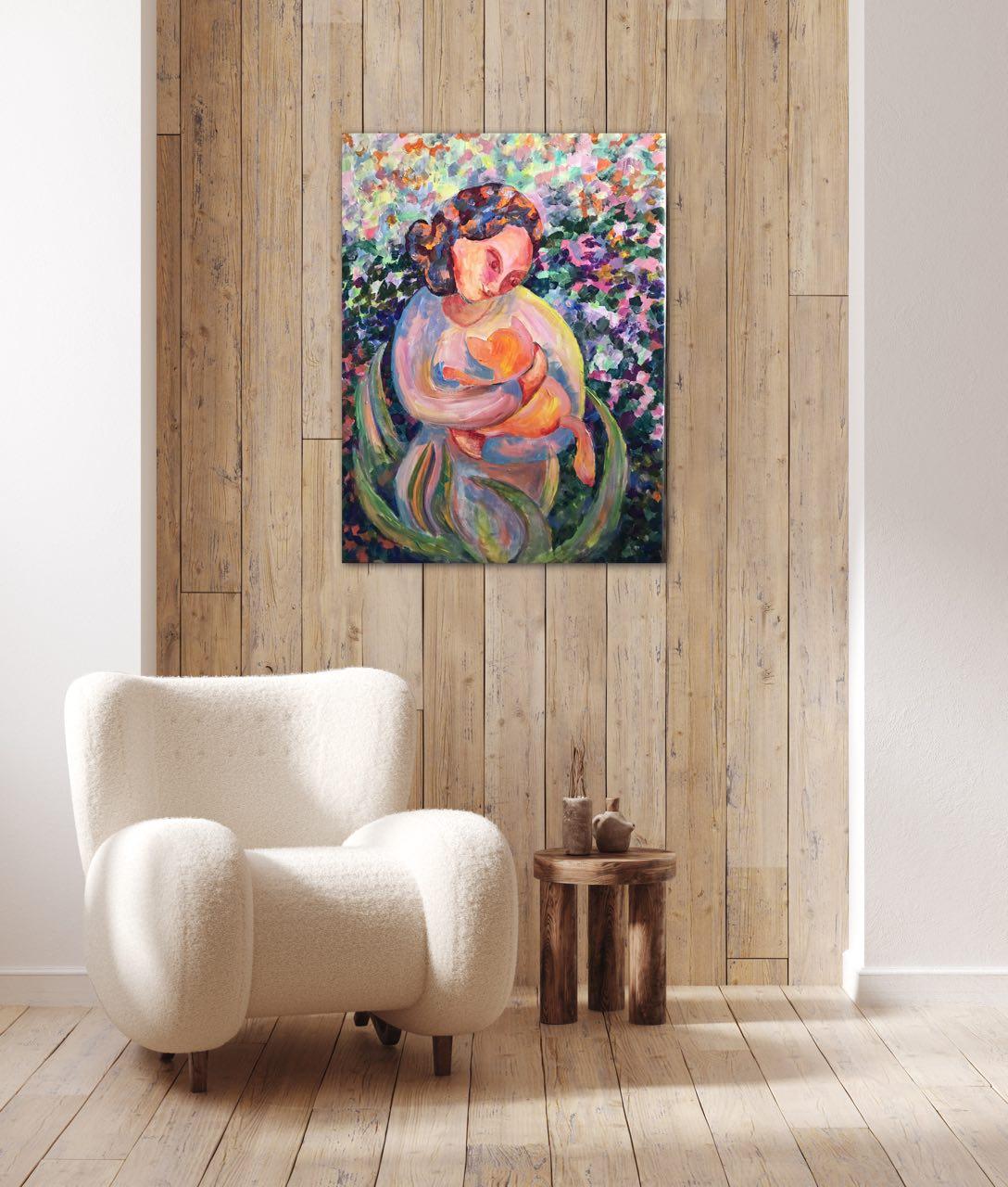 My kitten „Gardens of Resilience“-Serie, Originalkunst von Tetiana Pchelnykova im Angebot 11