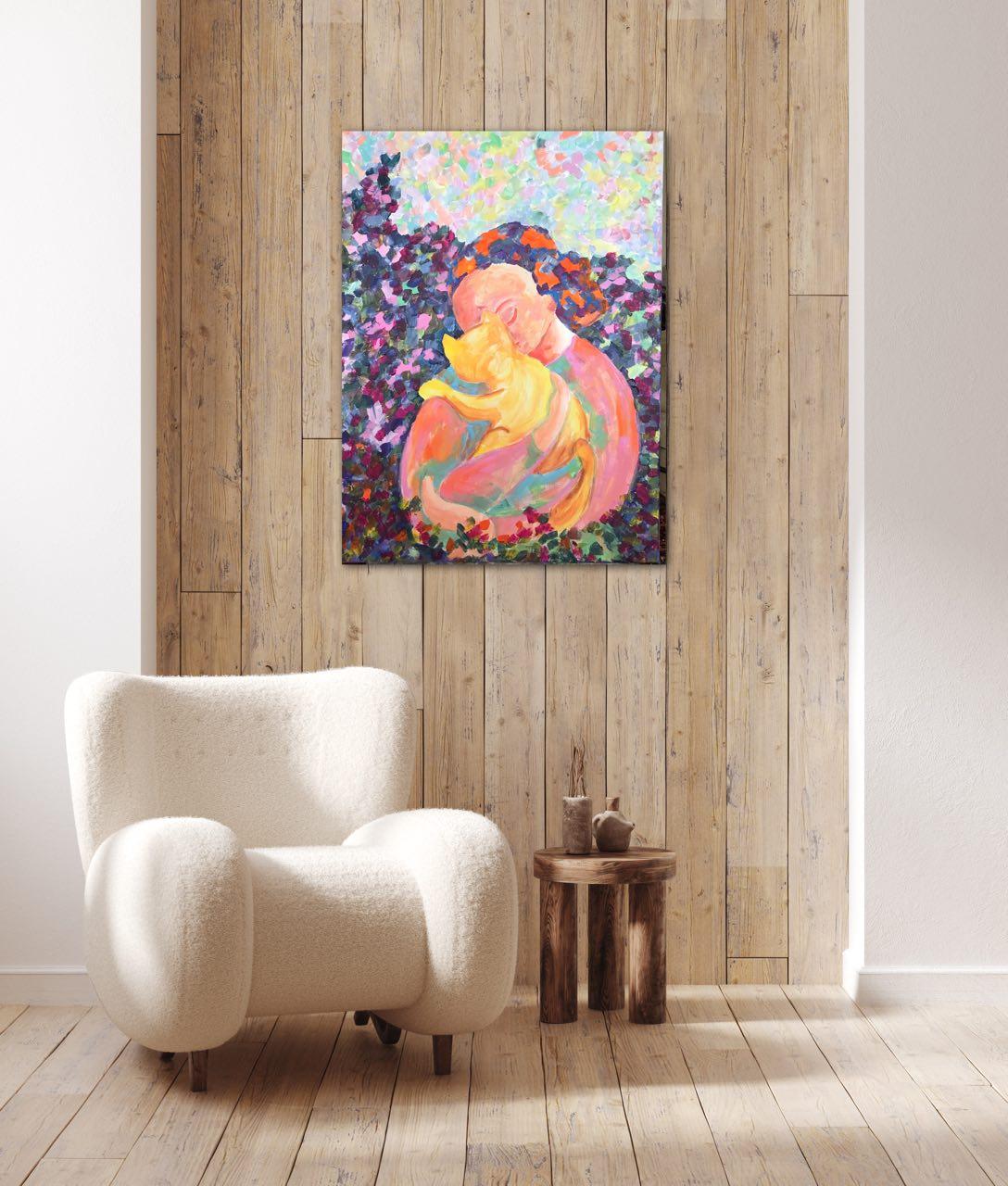 My Ray of Hope série Gardens of Resilience, peinture originale en vente 8