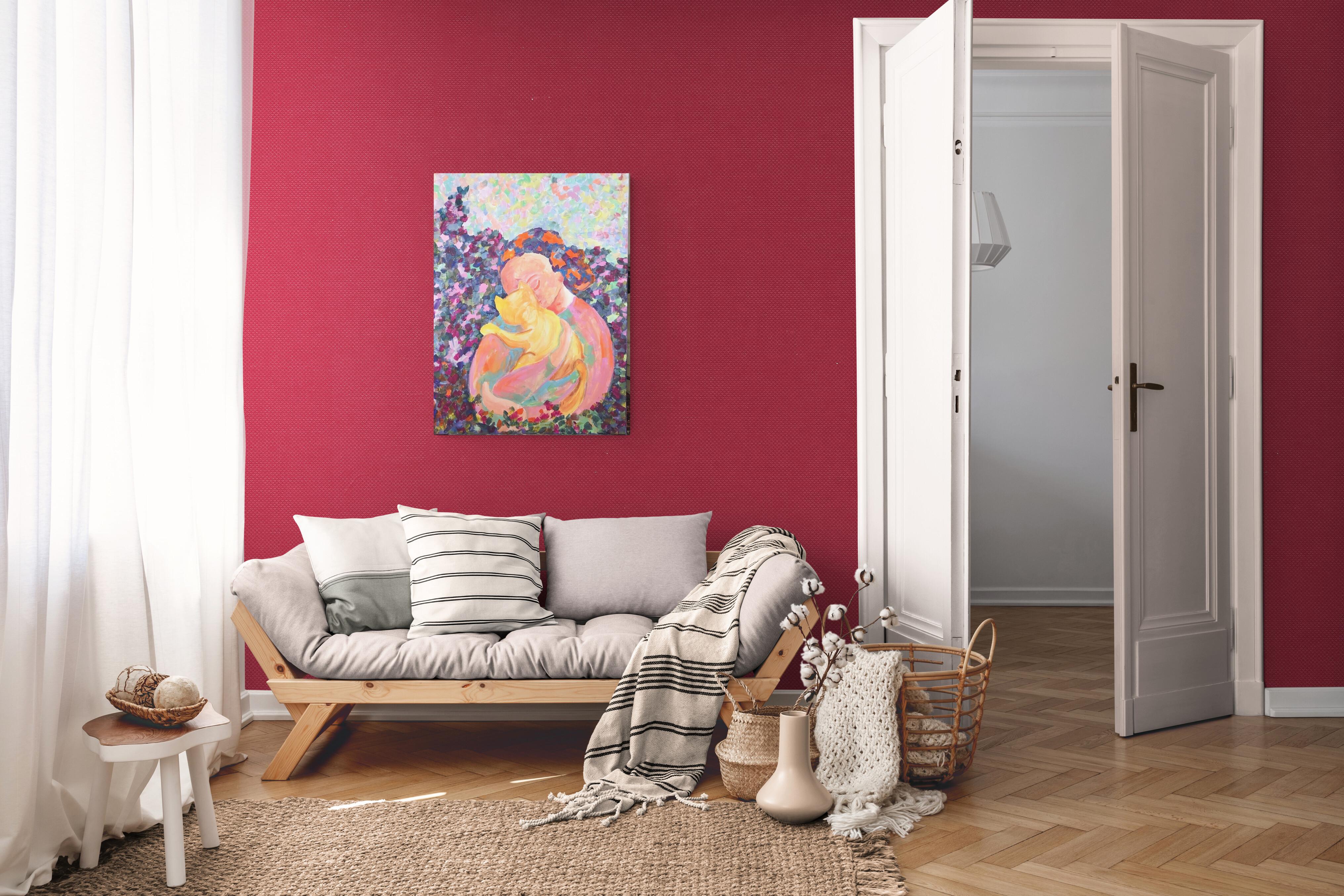 My Ray of Hope série Gardens of Resilience, peinture originale en vente 4