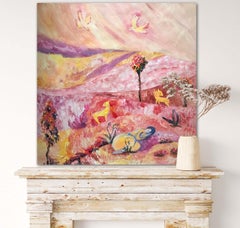Peaceful Slumber, Silence Series original painting by Tetiana Pchelnykova