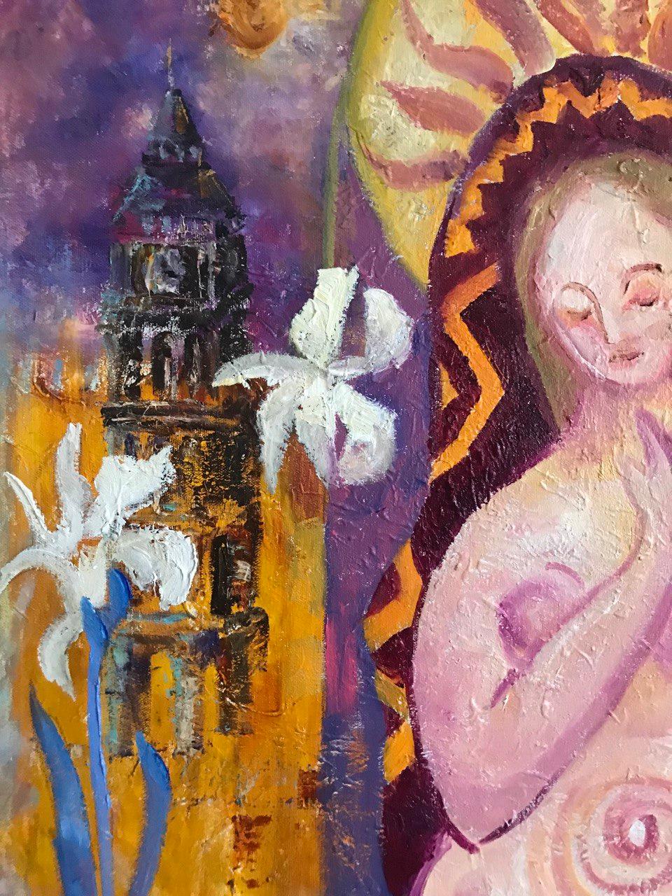 Self-Perception: Night and Day, original painting by Tetiana Pchelnykova For Sale 3