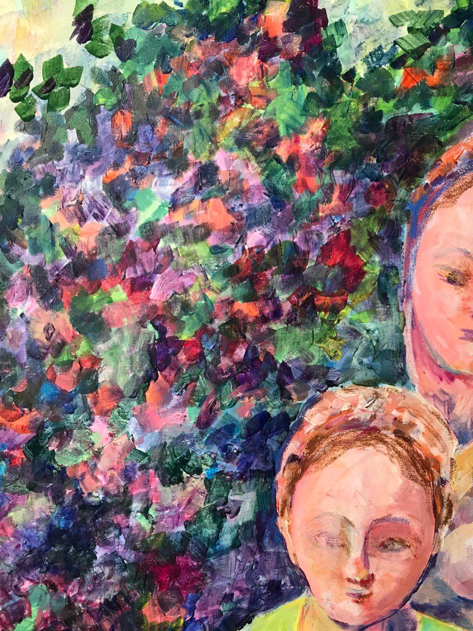 Sisters in Bloom, Gardens of Resilience by Tetiana Pchelnykova For Sale 16