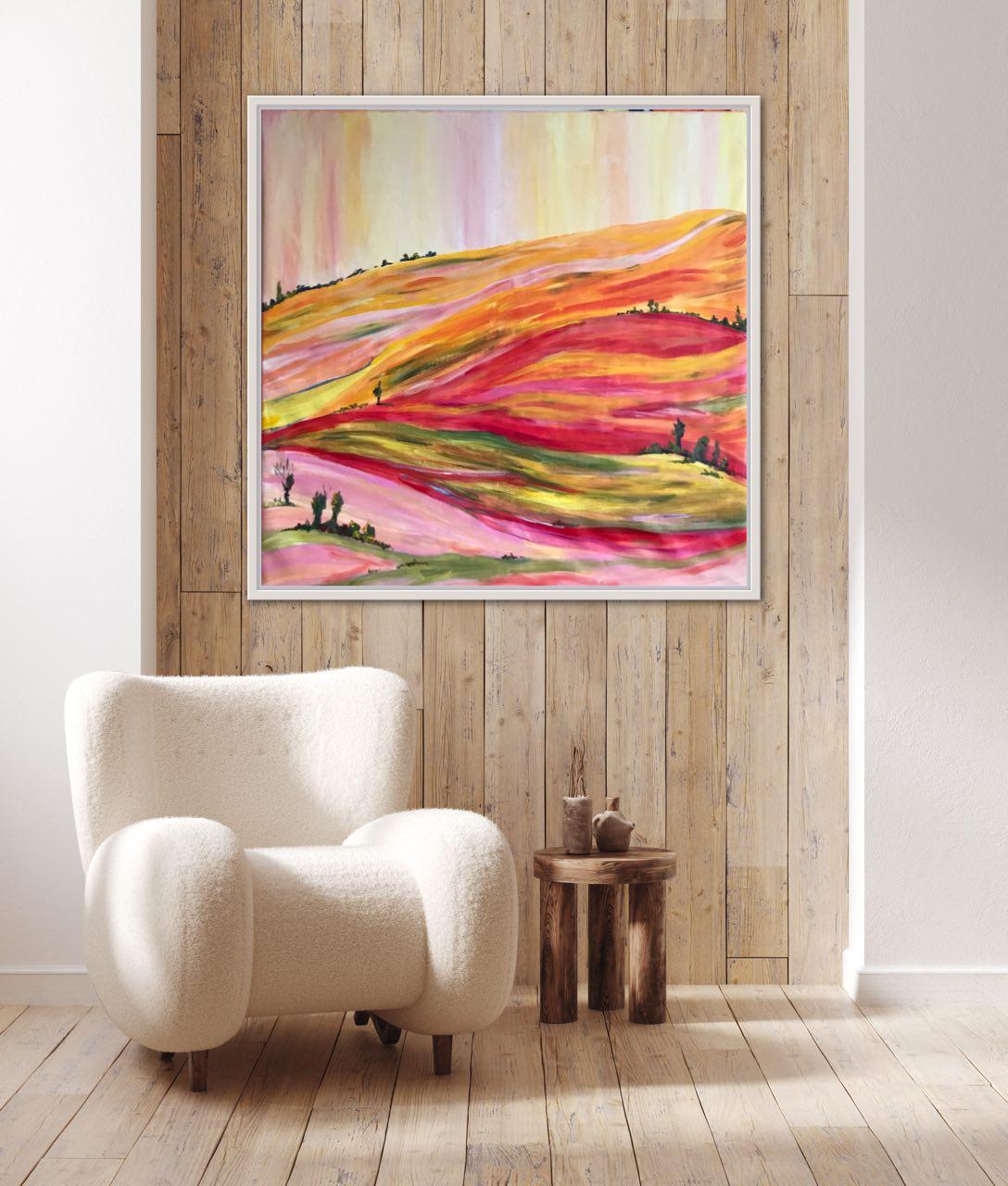 Summer expanses, Silence Series original painting by Tetiana Pchelnykova For Sale 9