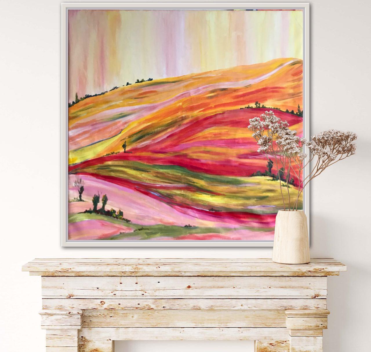 Summer expanses, Silence Series original painting by Tetiana Pchelnykova For Sale 10