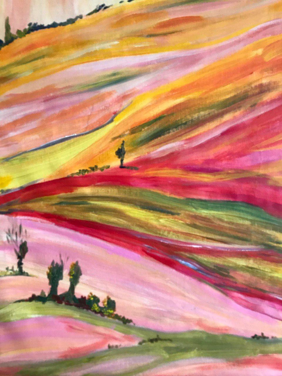 Summer expanses, Silence Series original painting by Tetiana Pchelnykova For Sale 11
