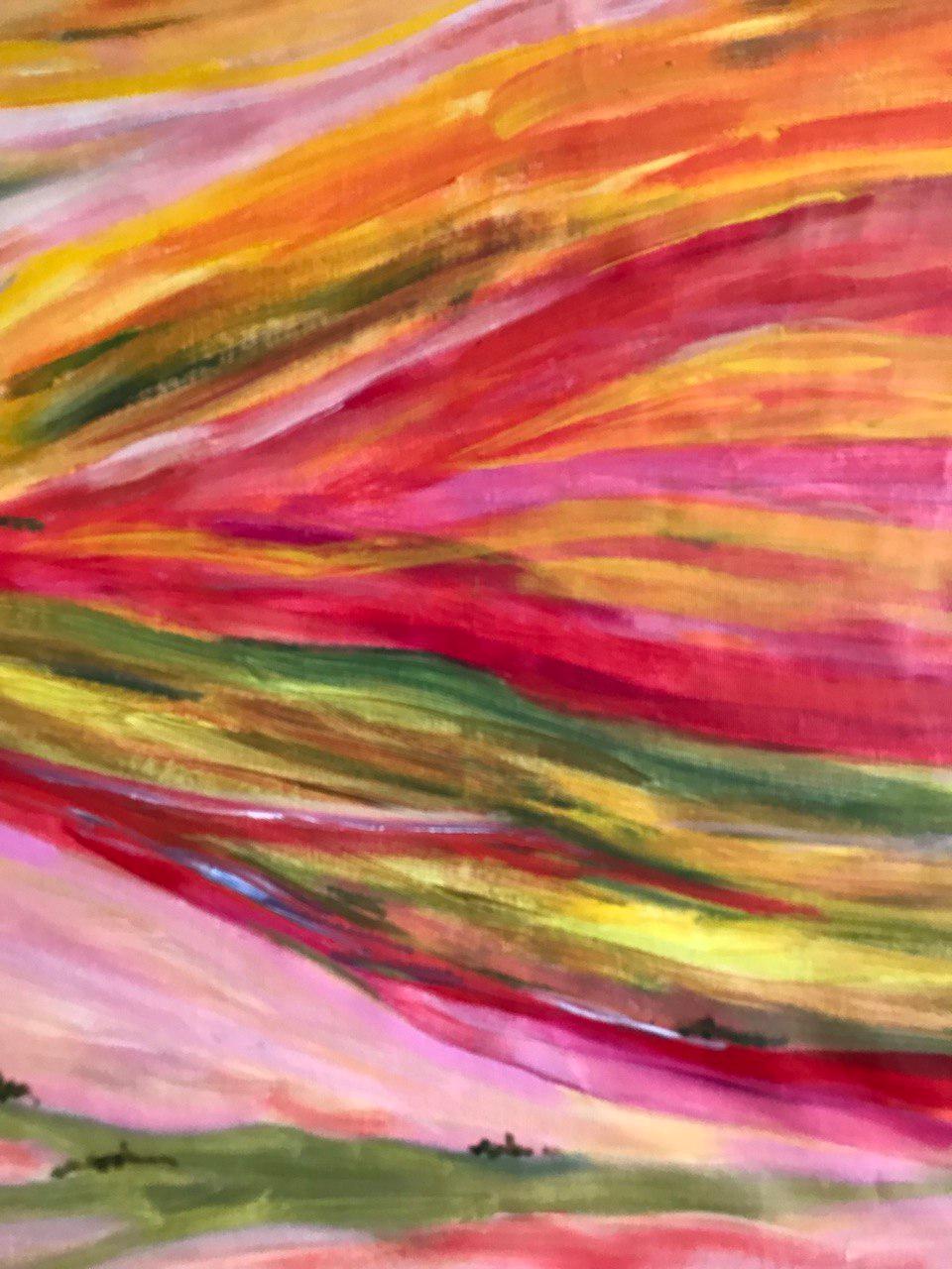Summer expanses, Silence Series original painting by Tetiana Pchelnykova For Sale 1