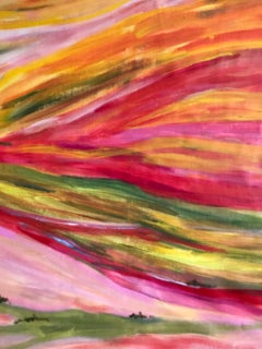 Summer expanses, Silence Series original painting by Tetiana Pchelnykova