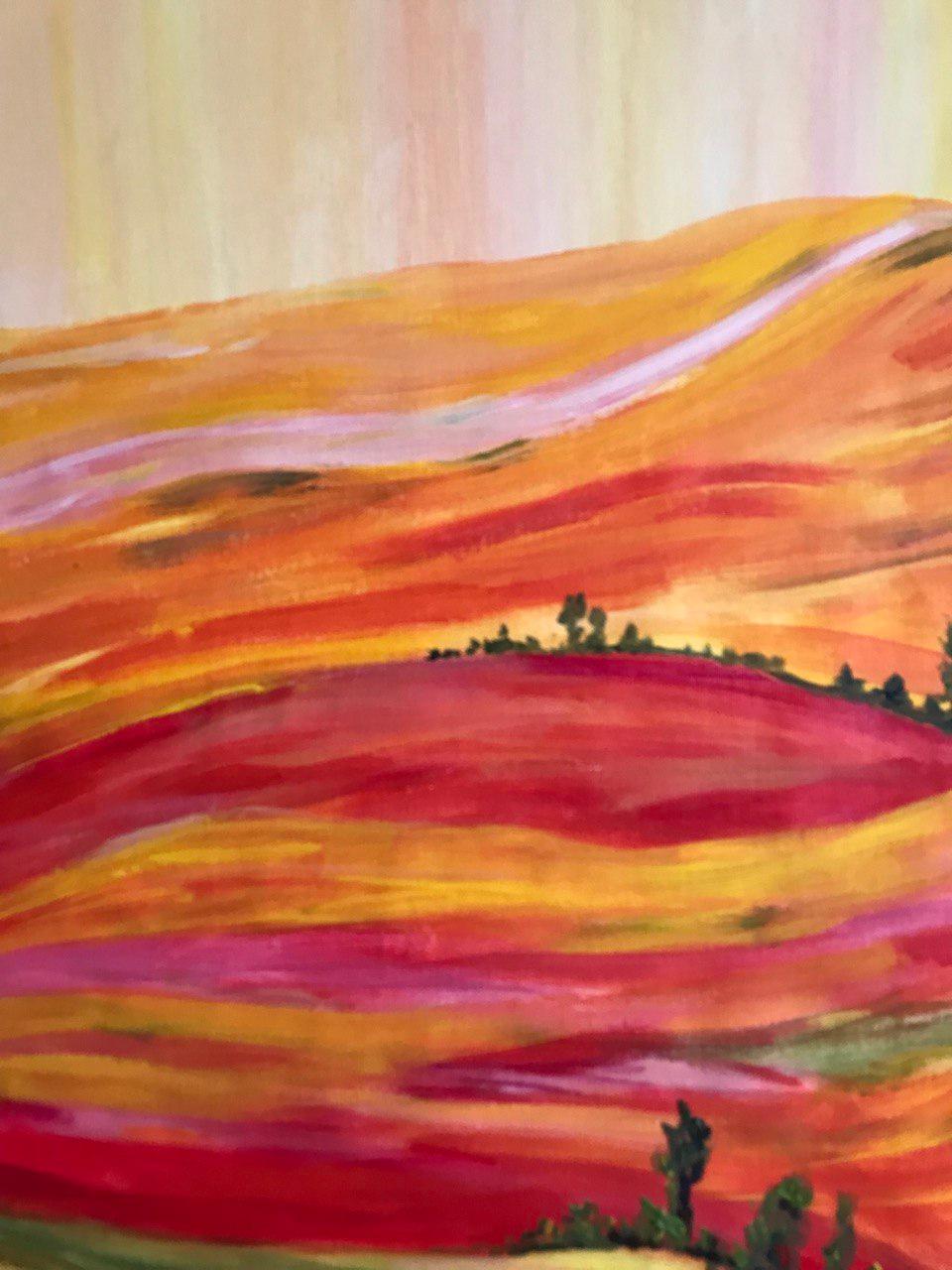 Summer expanses, Silence Series original painting by Tetiana Pchelnykova For Sale 2