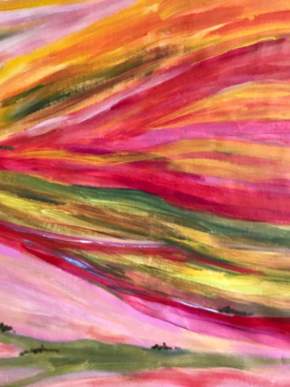 Summer expanses, Silence Series original painting by Tetiana Pchelnykova For Sale 3