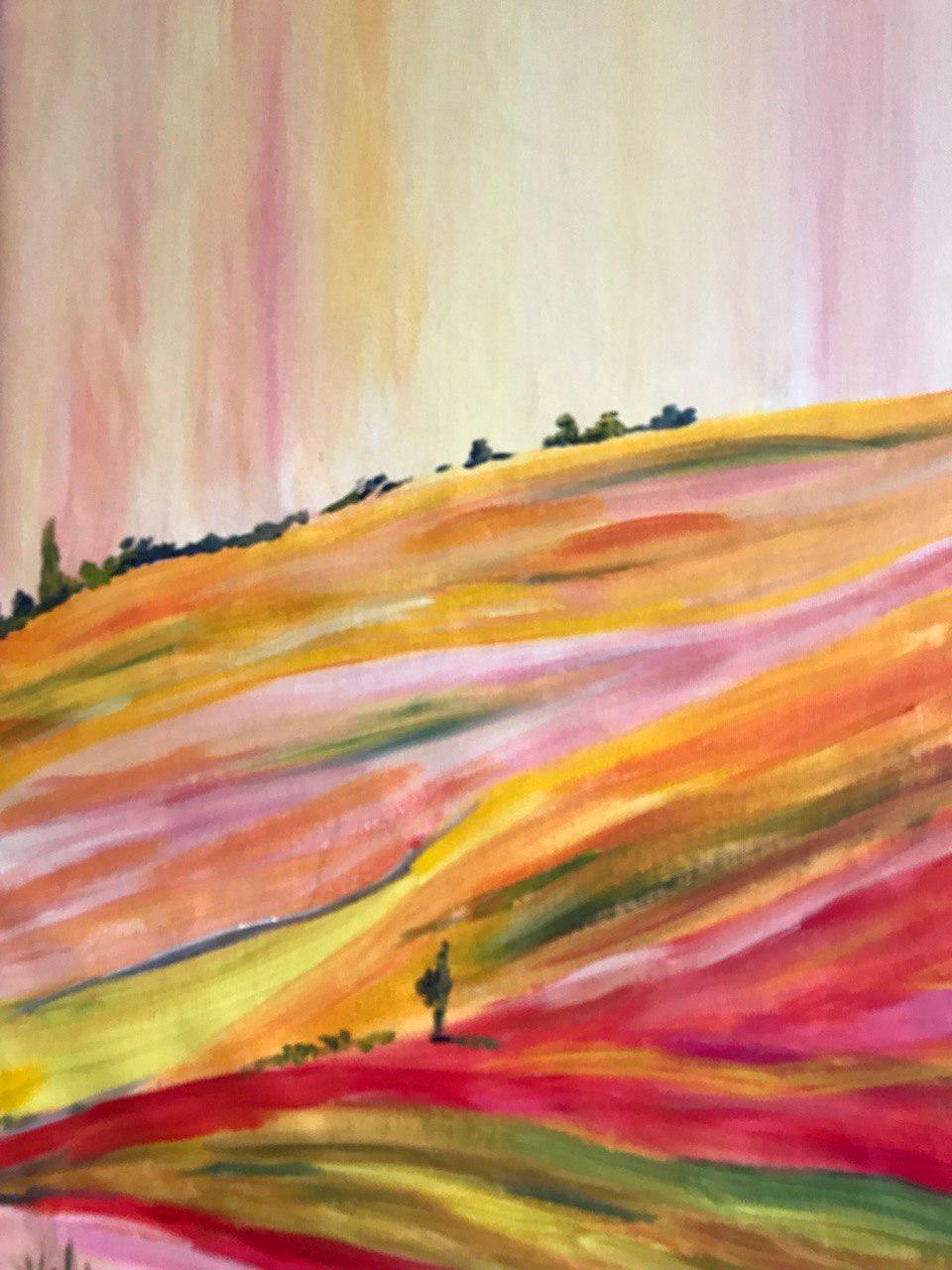 Summer expanses, Silence Series original painting by Tetiana Pchelnykova For Sale 4