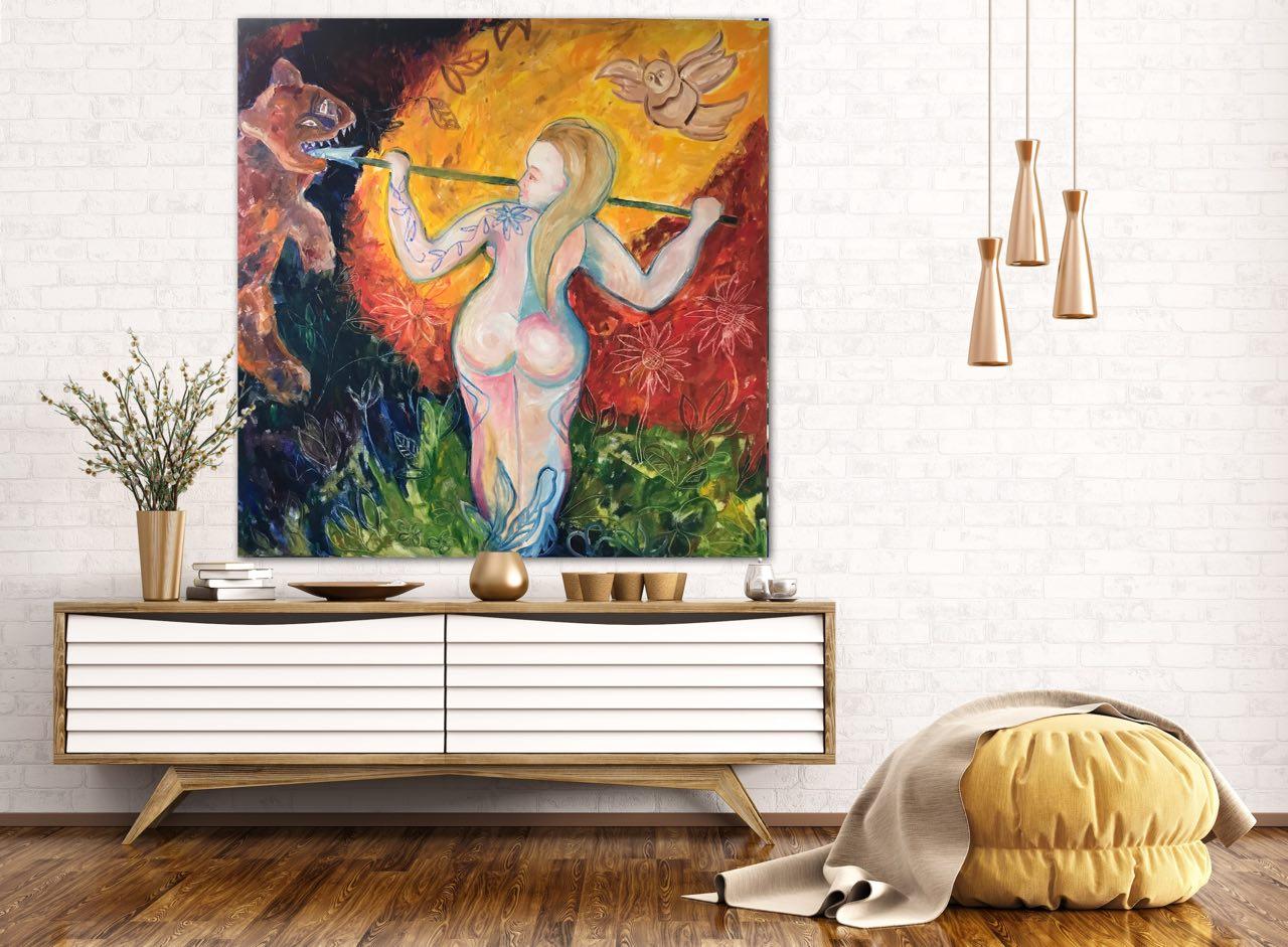 The Power of Good, original oil painting by Tetiana Pchelnykova For Sale 14
