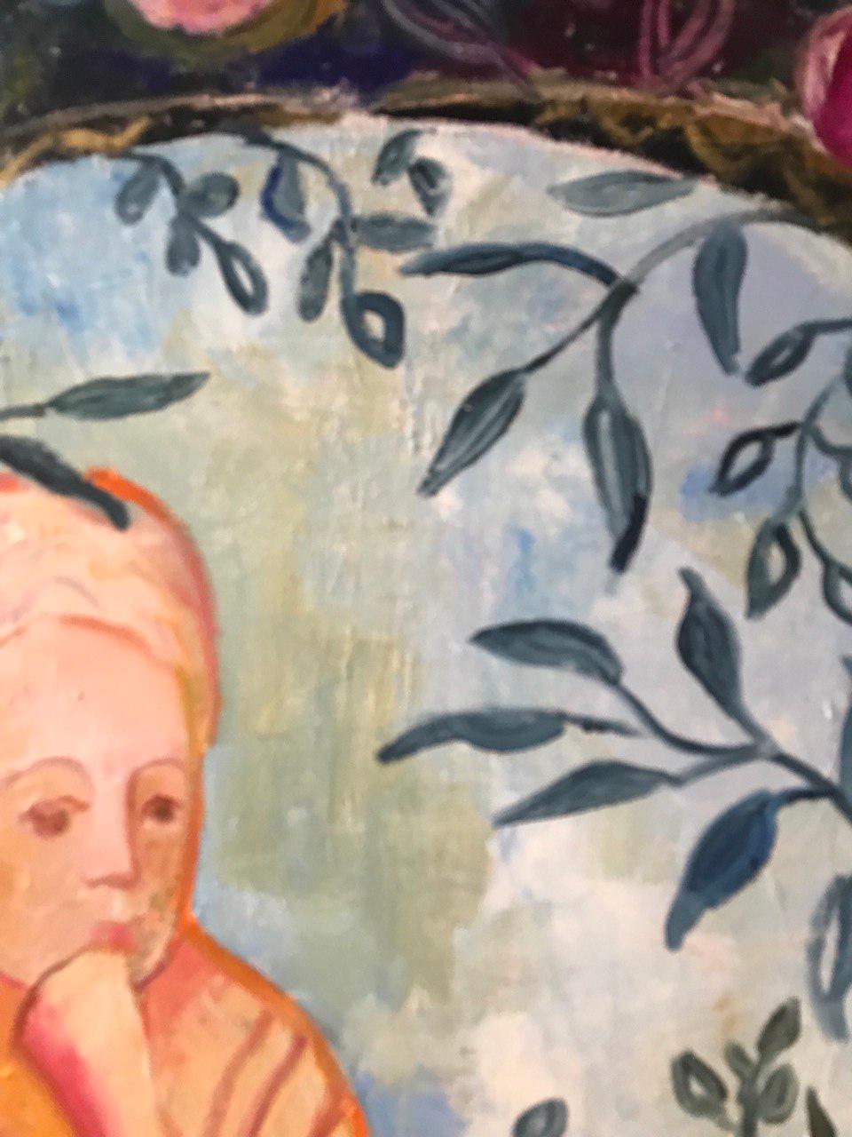 Pensamientos: La Eva interior, óleo original de Tetiana Pchelnykova en venta 1