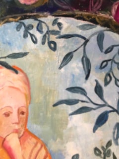 Thoughts: The Eve Within, original oil painting by Tetiana Pchelnykova