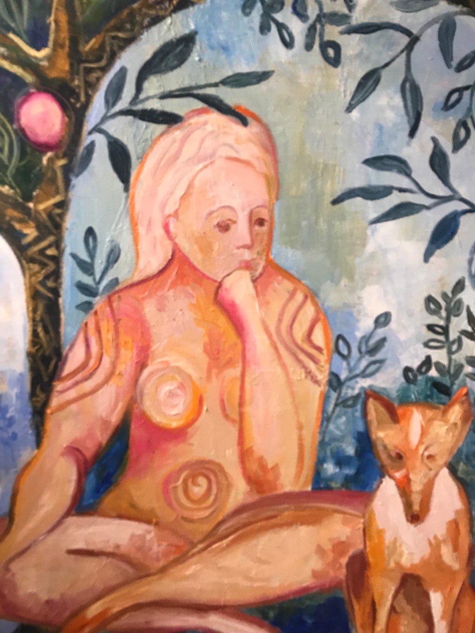 Pensamientos: La Eva interior, óleo original de Tetiana Pchelnykova en venta 5