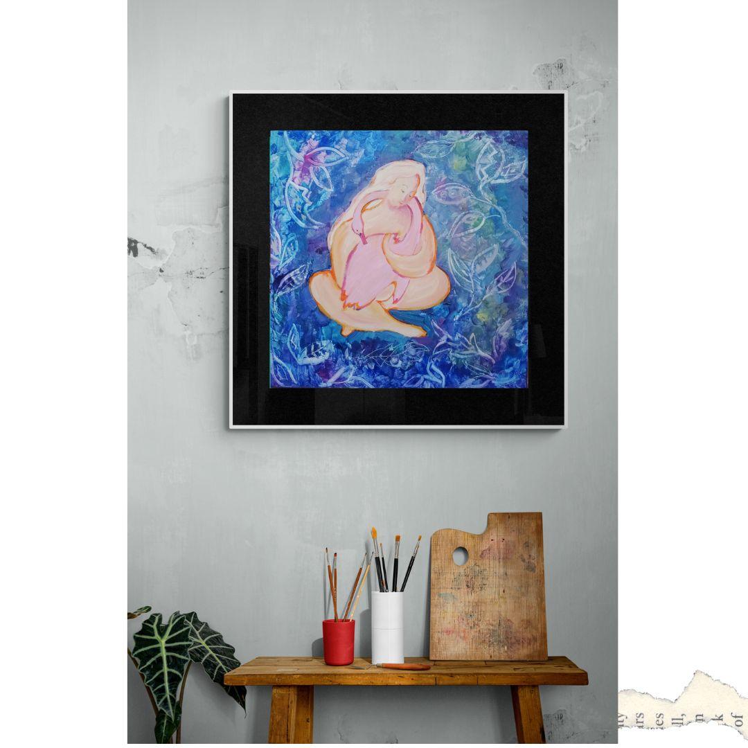 Whisper of the Soul , Myths Series original painting by Tetiana Pchelnykova For Sale 3