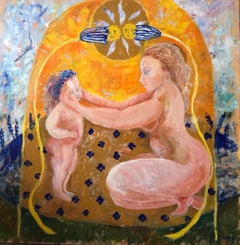 You Are My Universe, peinture à l'huile originale de Tetiana Pchelnykova