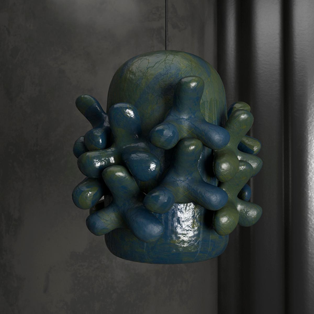 Lampe pendante Tetra en céramique de Makhno
Dimensions : D 58 x H 61 cm
Matériaux : Céramique

Toutes nos lampes peuvent être câblées en fonction de chaque pays. Si elle est vendue aux États-Unis, elle sera câblée pour les États-Unis, par