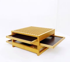 "Tetra" Coffee Table by Bernard Vuarnesson for Bellato, Italy, 1970s