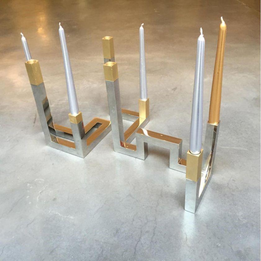 Contemporary Tetra CS, Candle Holders   For Sale