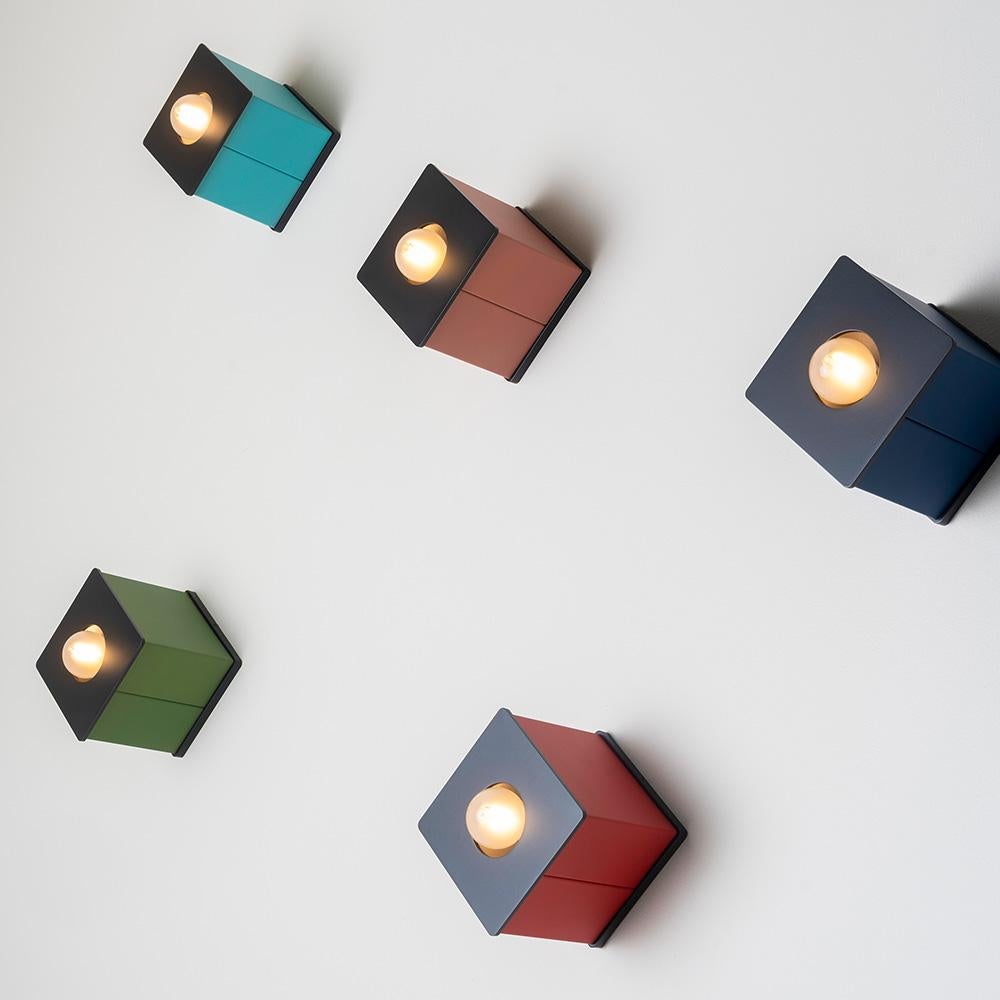 Contemporary Tetra I Flush Mount Light by Studio DUNN For Sale