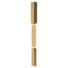 Tetra Twin - Solid brass wall light, handmade by Diaphan Studio