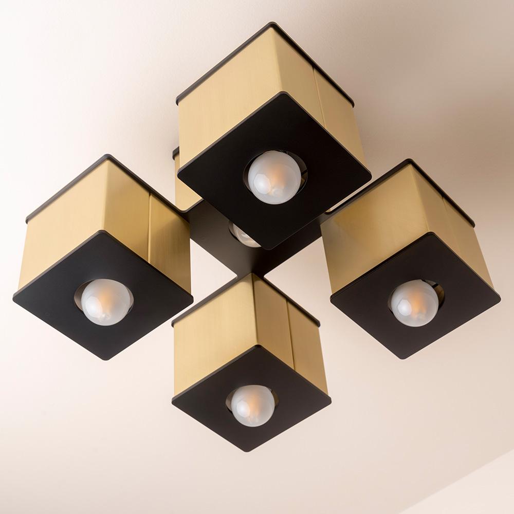 Moderne Lampe encastrée Tetra V par Studio DUNN en vente