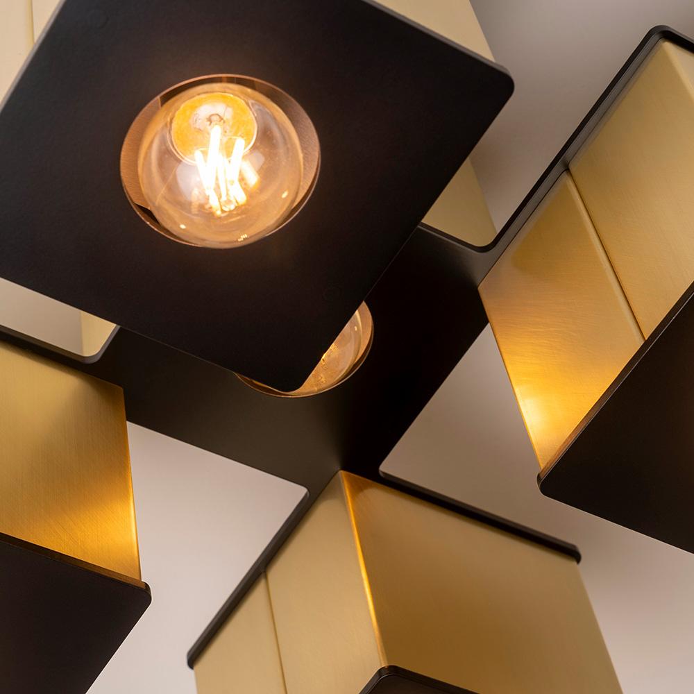 Américain Lampe encastrée Tetra V par Studio DUNN en vente