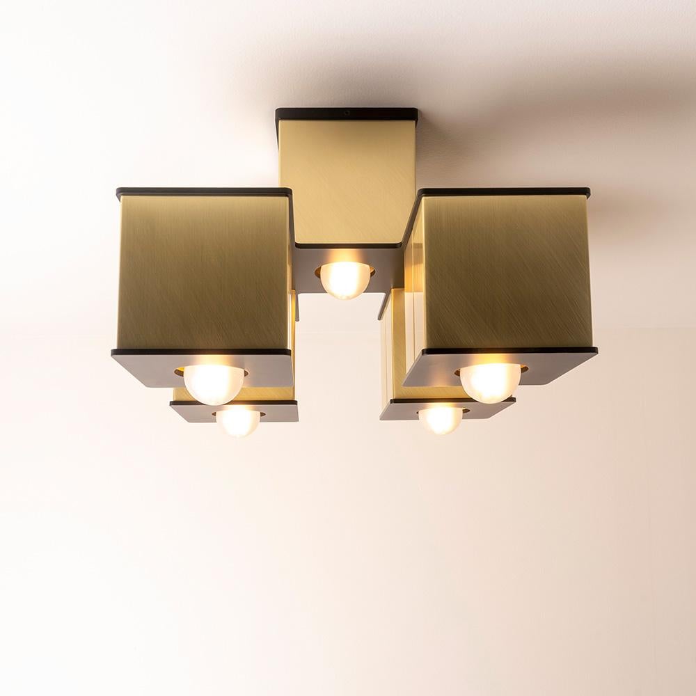 XXIe siècle et contemporain Lampe encastrée Tetra V par Studio DUNN en vente