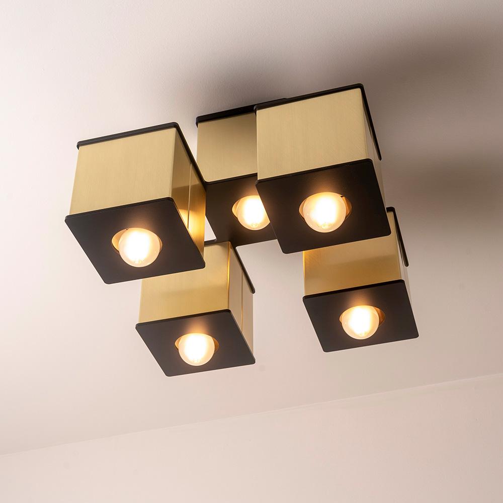 Aluminium Lampe encastrée Tetra V par Studio DUNN en vente
