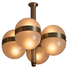 Lustre "Tetraclio" de Sergio Mazza pour Artemide