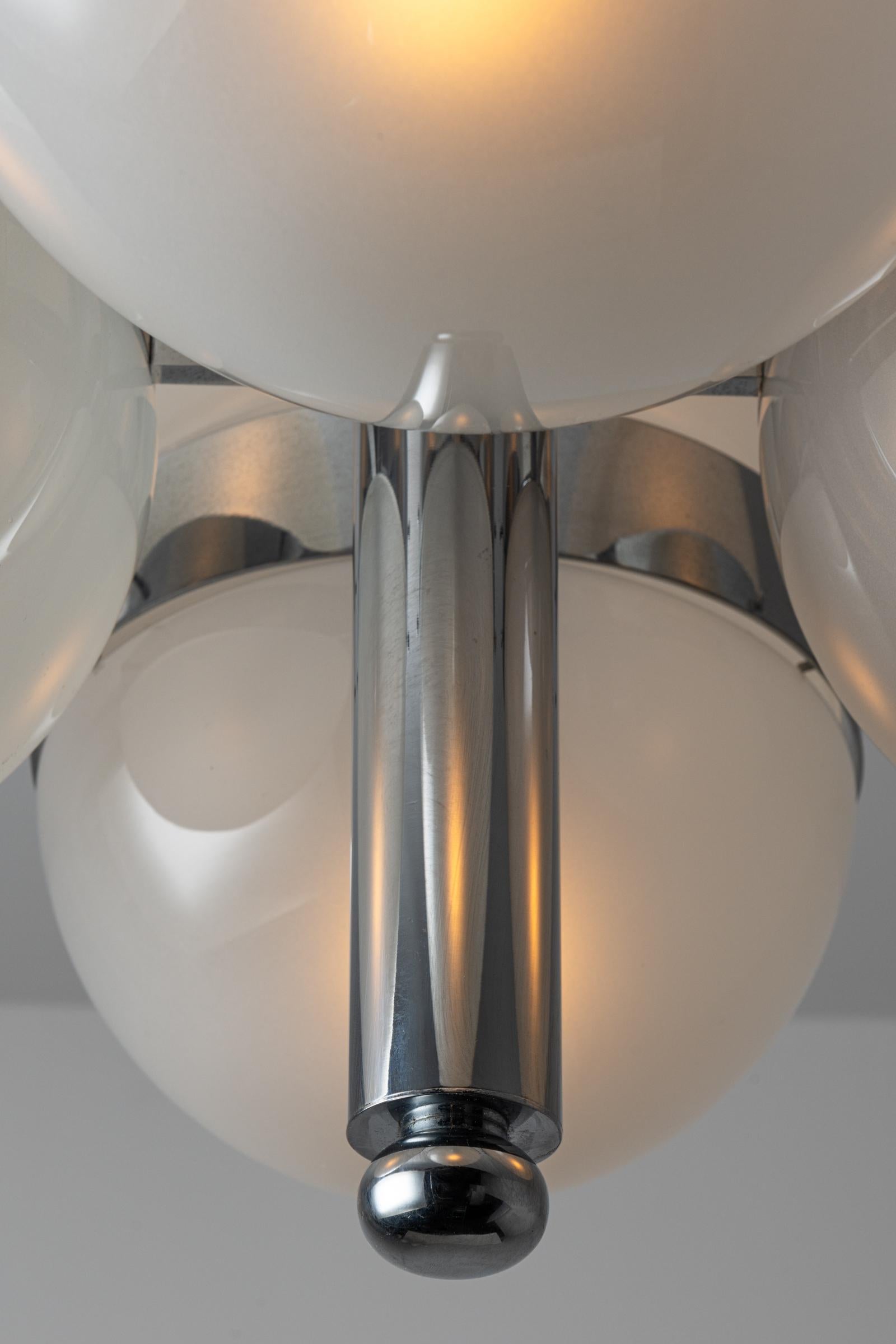 Tetraclio Suspension Light by Sergio Mazza for Artemide In Good Condition In Los Angeles, CA