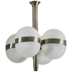 Two "Tetraclio" Suspension Lights by Sergio Mazza for Artemide