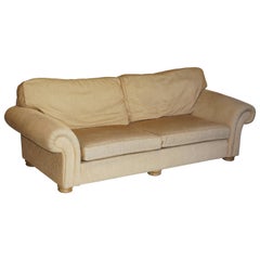 Tetrad Hand Made in England Somerville Four Seater Large Upholstered Sofa (canapé quatre places en tissu)