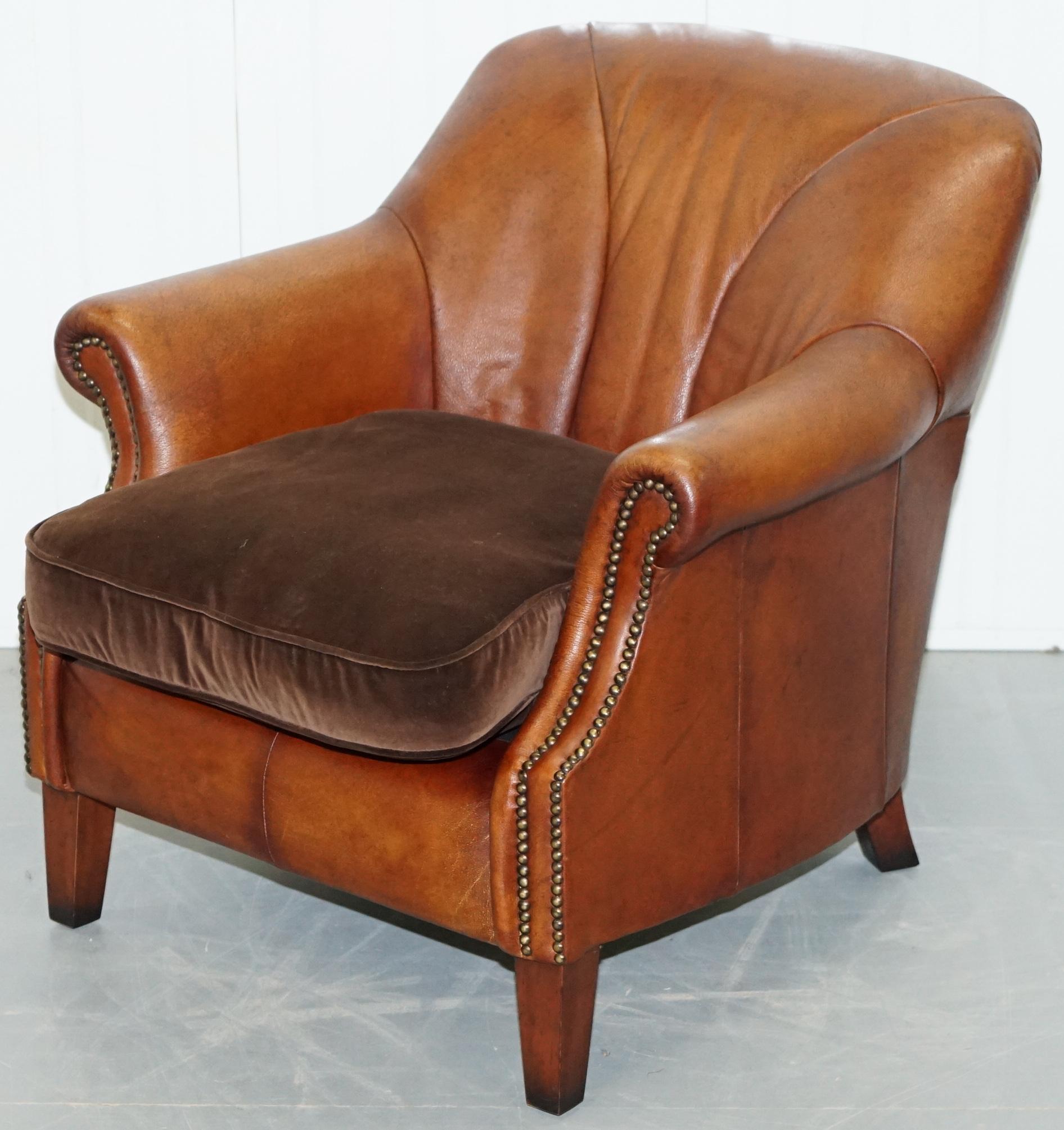 john lewis leather chair