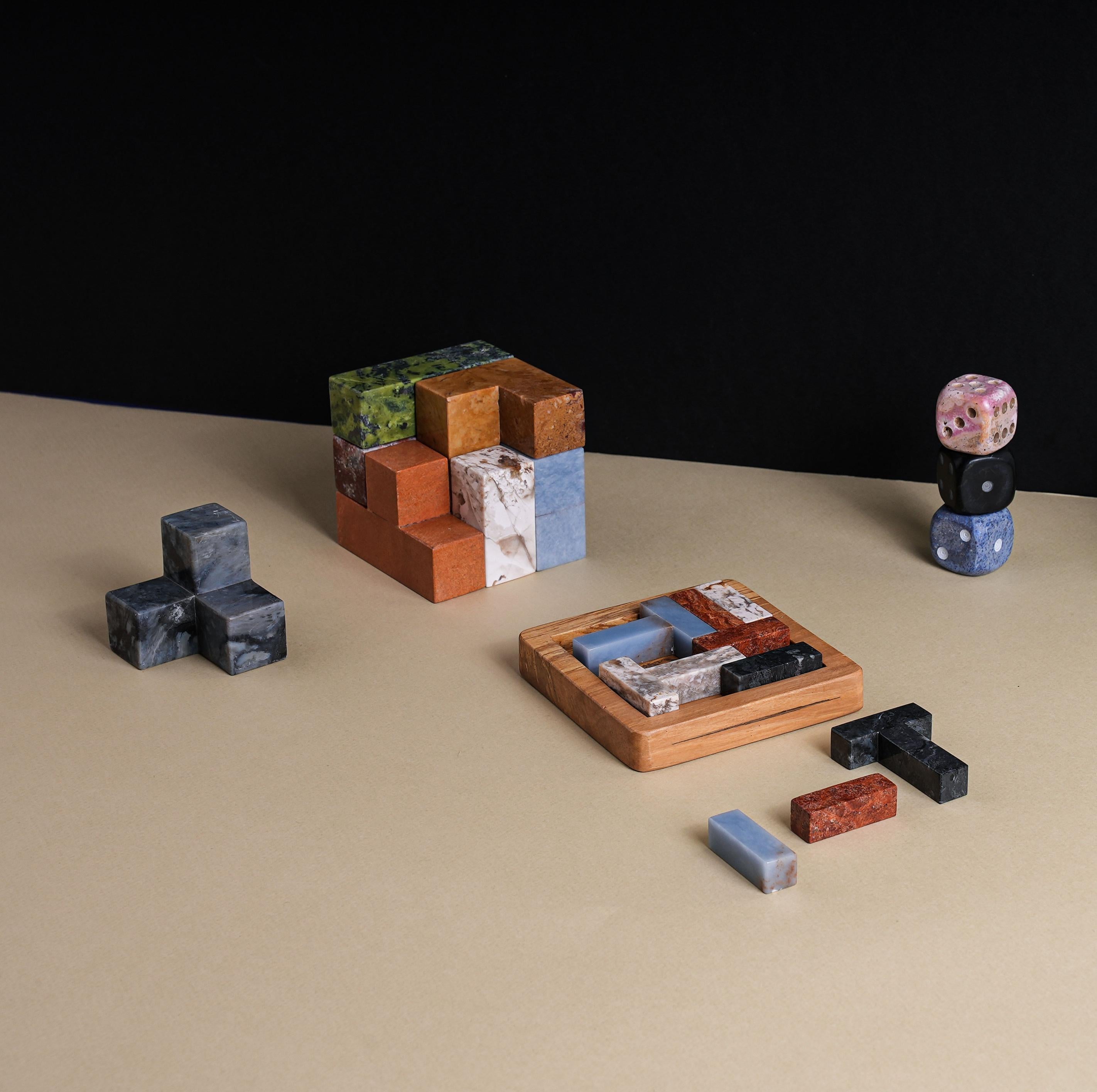 Tetris 3D gemstone puzzle - multi stone Neuf - En vente à Pacasmayo, PE