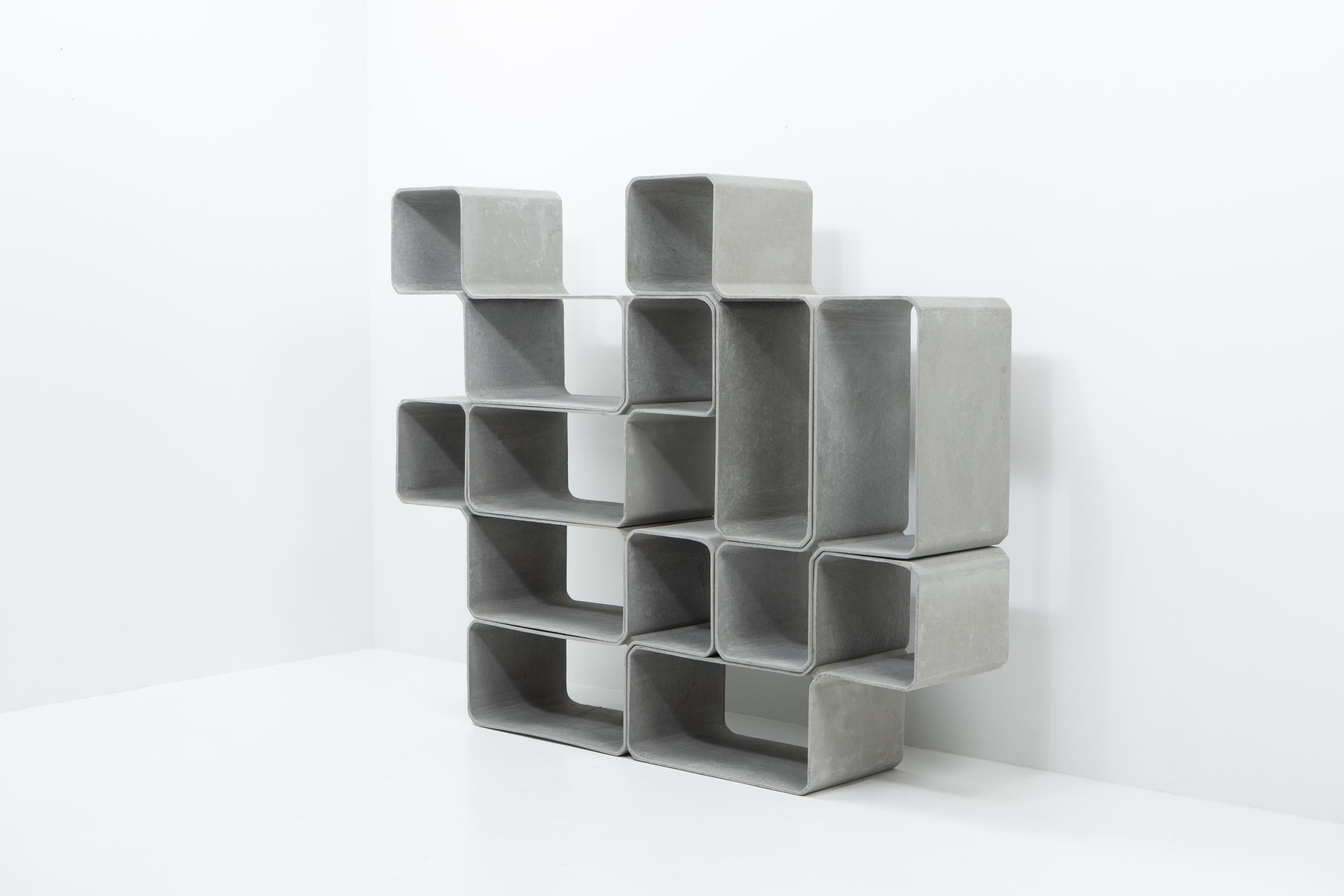 Tetris Modular Storage Unit, Fries & Zumbühl, Switzerland 2000s In Good Condition For Sale In Renens, CH