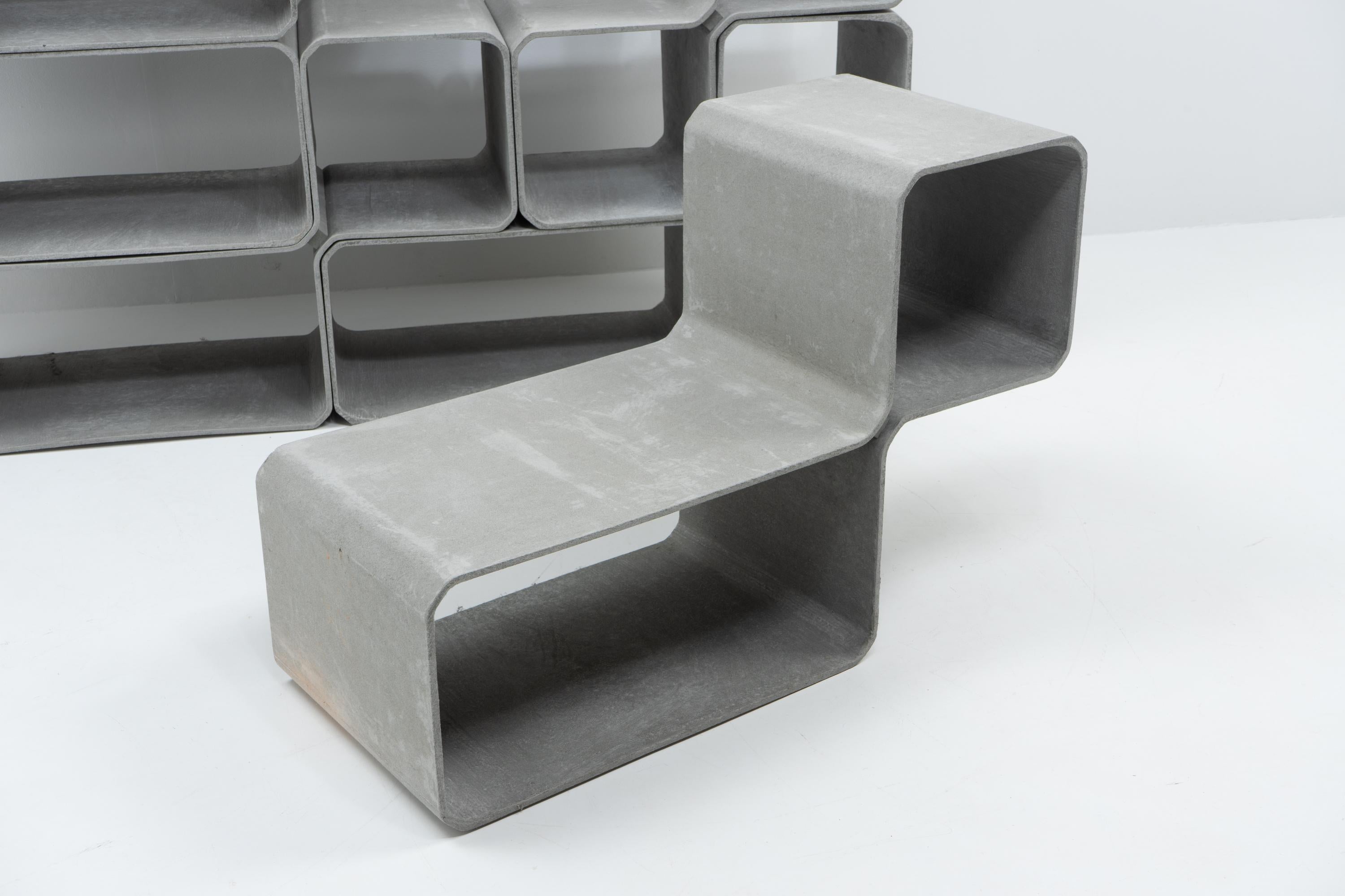 Tetris Modular Storage Unit, Fries & Zumbühl, Switzerland 2000s For Sale 2