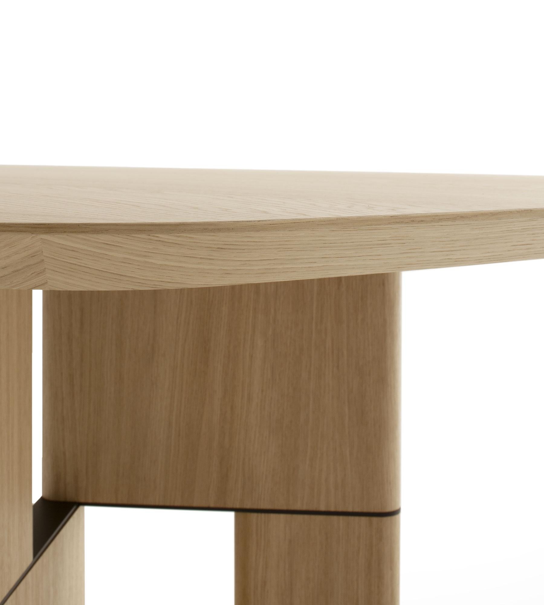 Contemporary Tetris Oak Dining Table, 10 Seats, by Morica Design For Sale