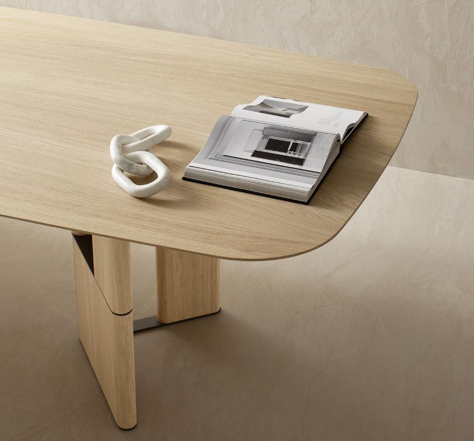 Tetris Tisch mit Platte aus Eiche Naturholz von Morica Design (21. Jahrhundert und zeitgenössisch) im Angebot