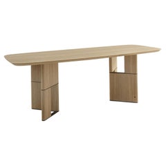 Tetris Tisch mit Platte aus Eiche Naturholz von Morica Design