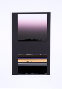 "Night Views" Silkscreen Print by The Skyscape Artist, 25/100