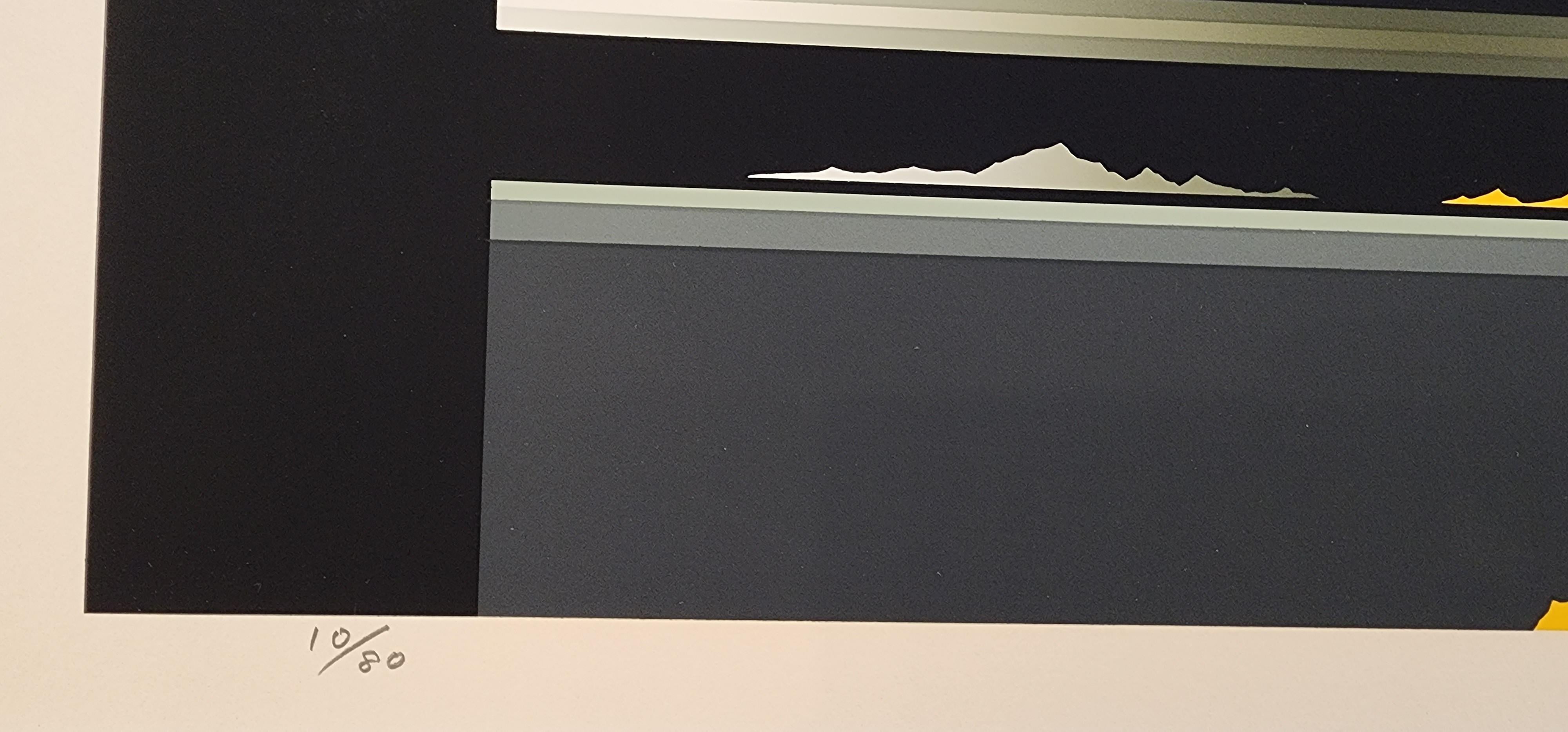Nightscape - Modern Print by Tetsuro Sawada